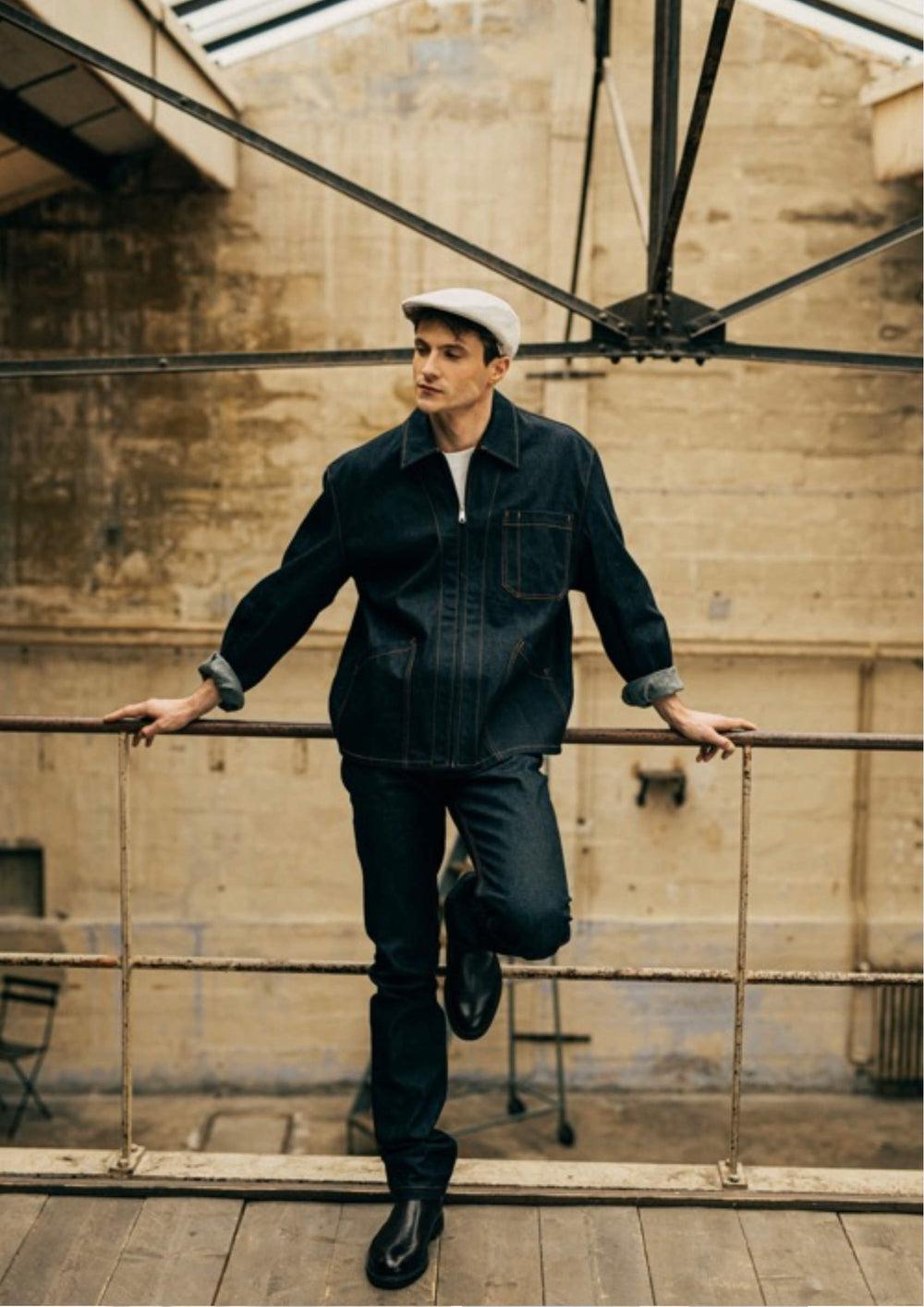 Anthony Peto Casquette Ajustée Lin Beige Stripes;;;Green Stripes;;;Red Stripes