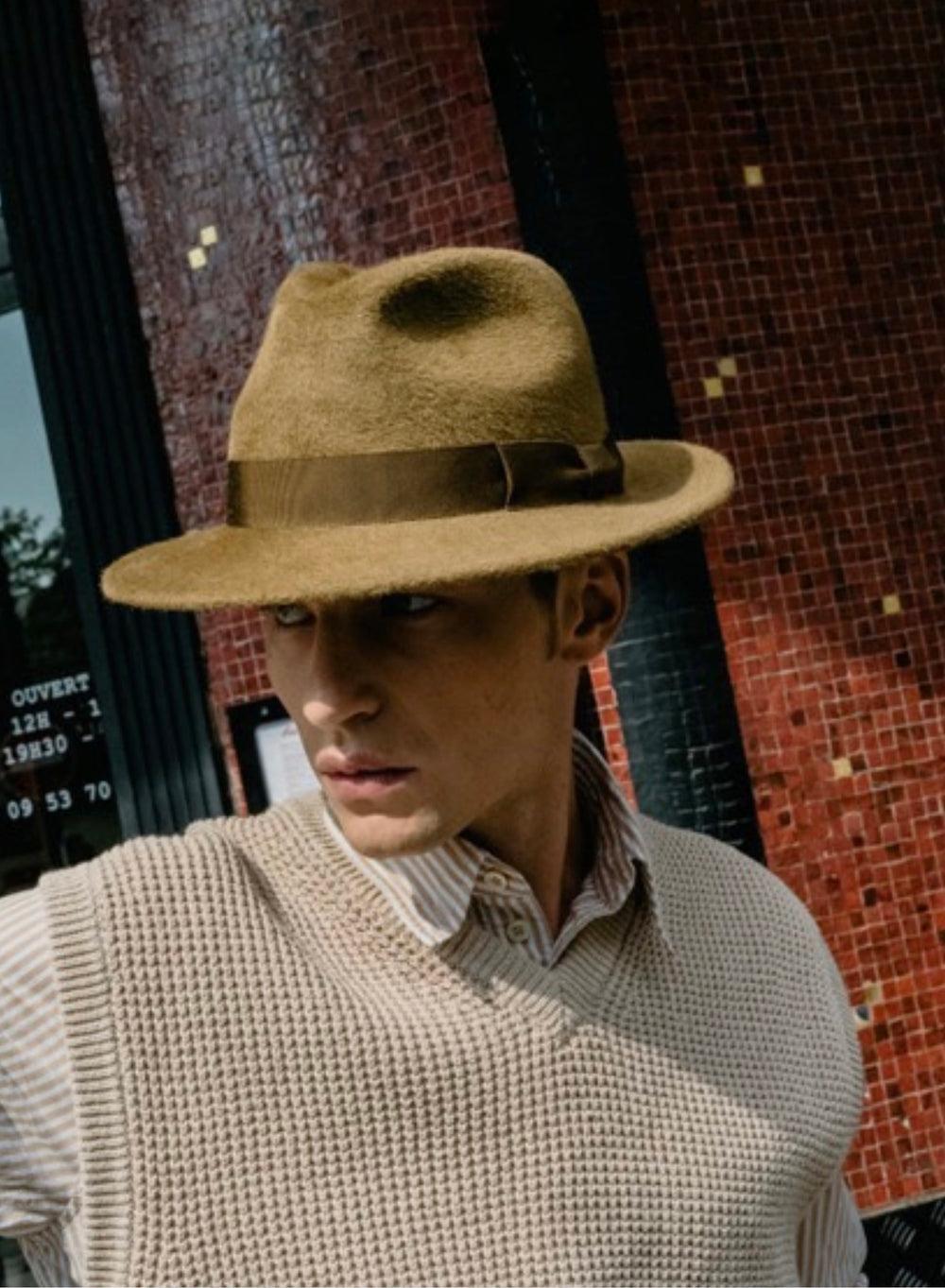 Anthony Peto Classic Feutre Whiskey;;;Mink;;;Black;;;Brown;;;Deep Forrest Green;;;Navy;;;Grey