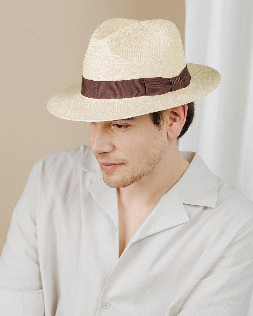 Anthony Peto Classic Panama Orange;;;Khaki;;;Cream And Brown Ribbon;;;Sand;;;Cream And Black Ribbon;;;Cream And Navy Ribbon;;;Mint