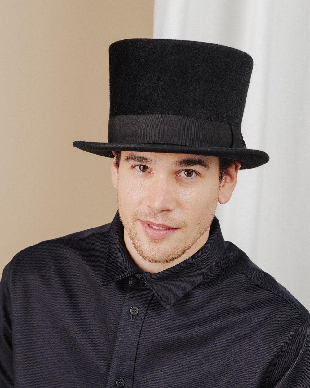 Anthony Peto Crackerjack Feutre Black;;;Leopard Print;;;Red