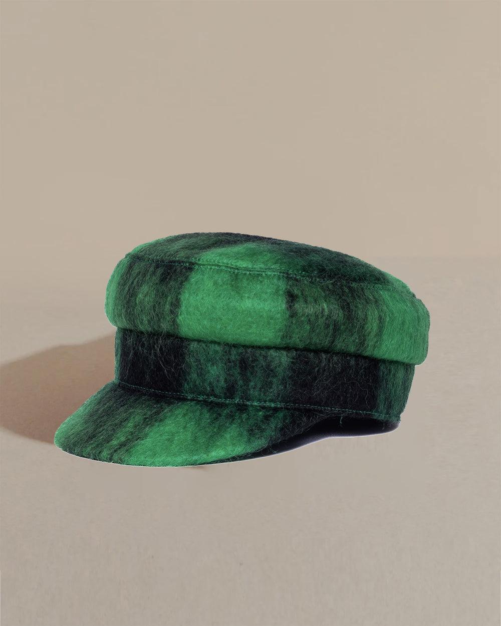 anthony peto maltaise mohair Green;;;Yellow;;;Lemon Blue Check