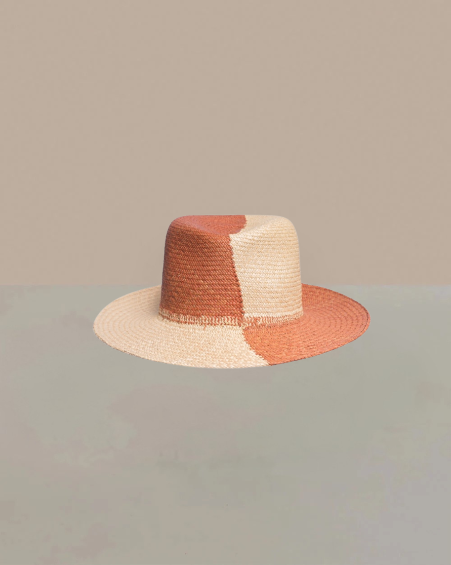 Anthony Peto Marcello Panama Light Grey;;;Natural;;;Orange