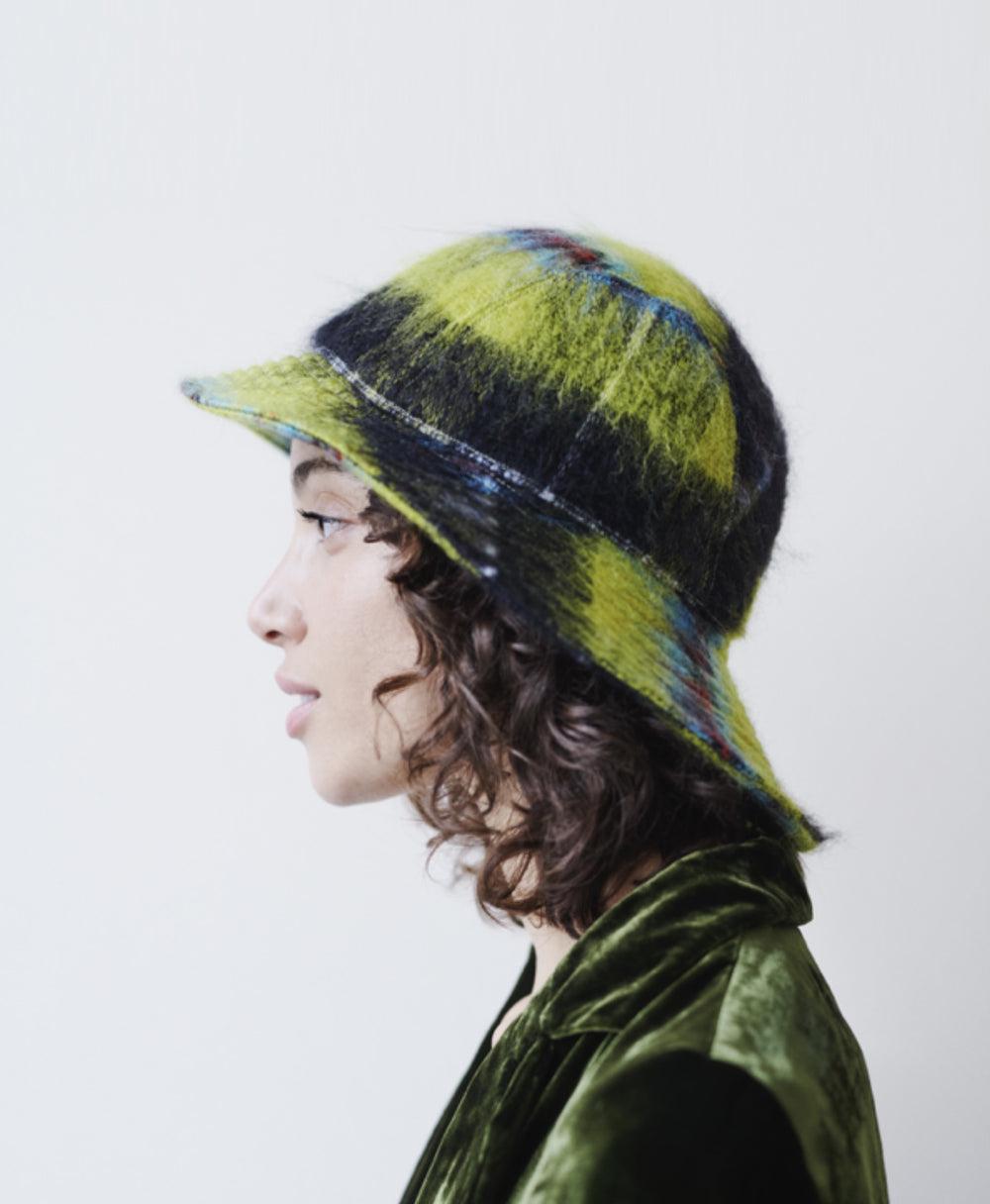 Anthony Peto Polperro Mohair Tartan Grey;;;Cornish;;;Yellow