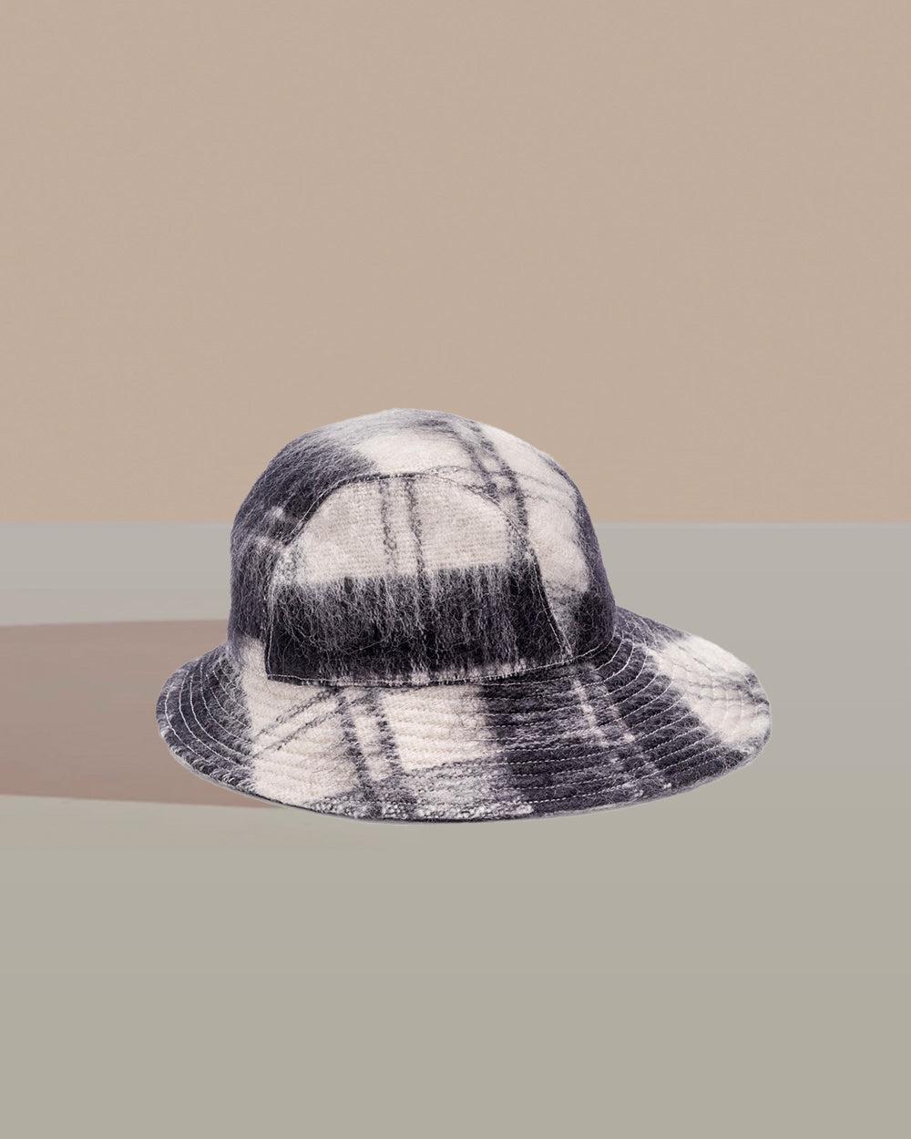 anthony peto polperro mohair tartan Grey;;;Cornish;;;Yellow