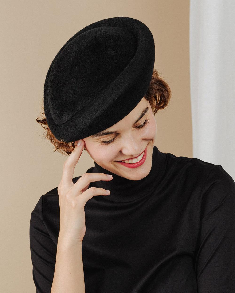 Anthony Peto Rosebery Feutre Black;;;Brown;;;Burgundy;;;Leopard Print;;;Navy;;;Red