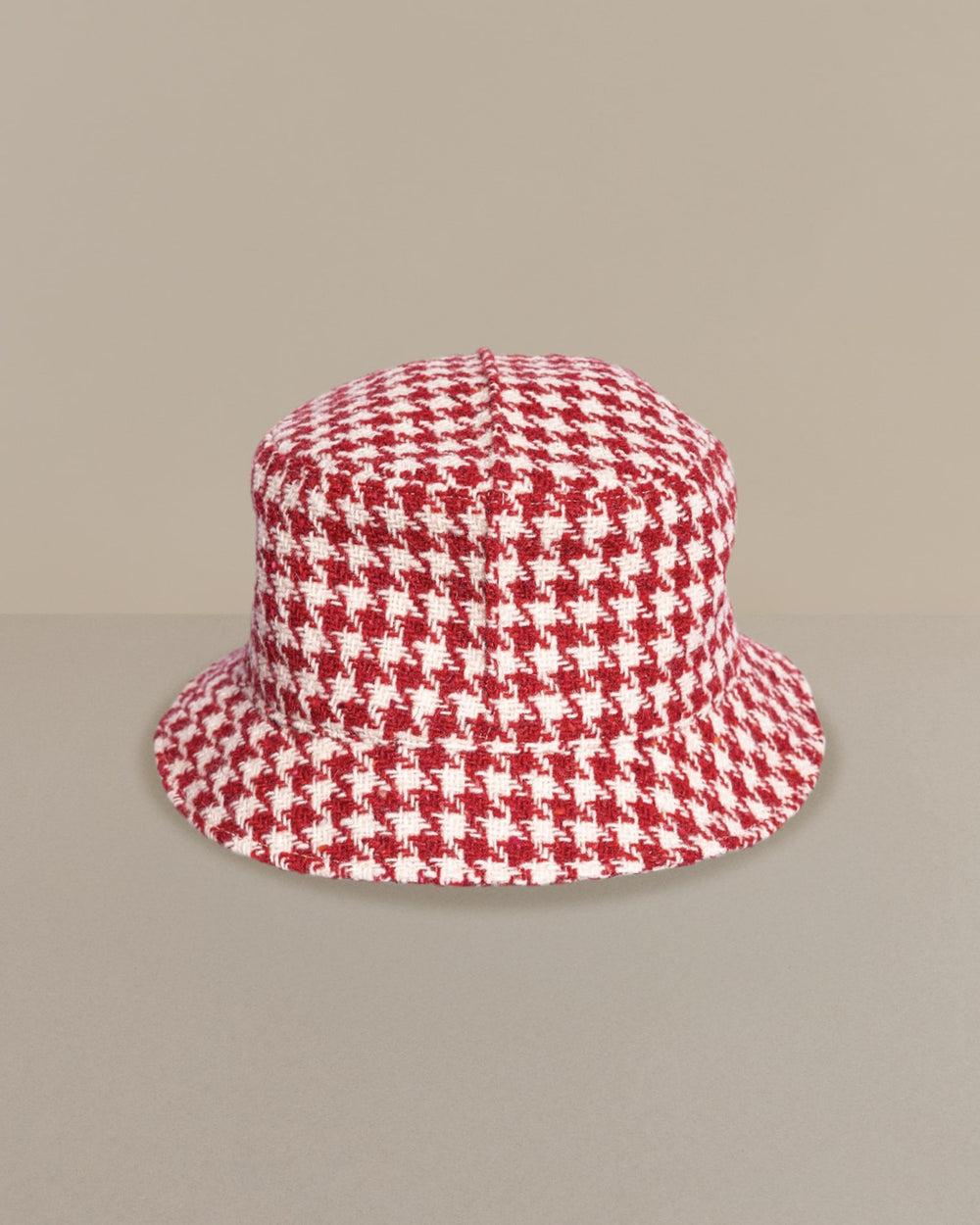 Anthony Peto Traveller Wool Huntingtower Cocoa Huntingtower Cocoa;;;Red Houndstooth