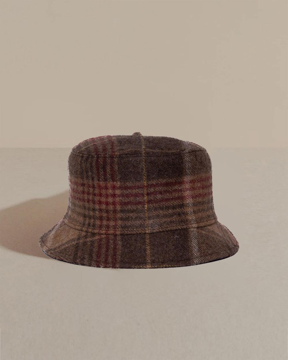 anthony peto traveller wool huntingtower cocoa Huntingtower Cocoa;;;Red Houndstooth