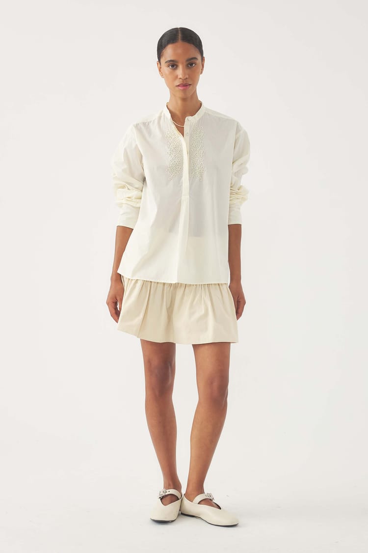 antik batik Blouse brodée Emile