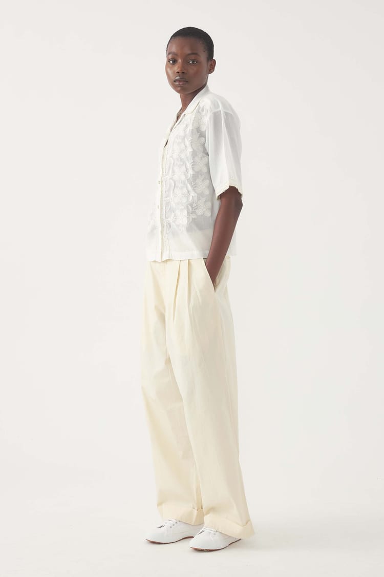 Antik Batik Blouse Brodée Suzane