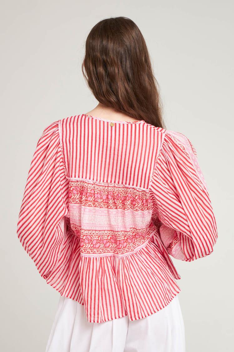 Antik Batik Blouse Casual Chic Rose