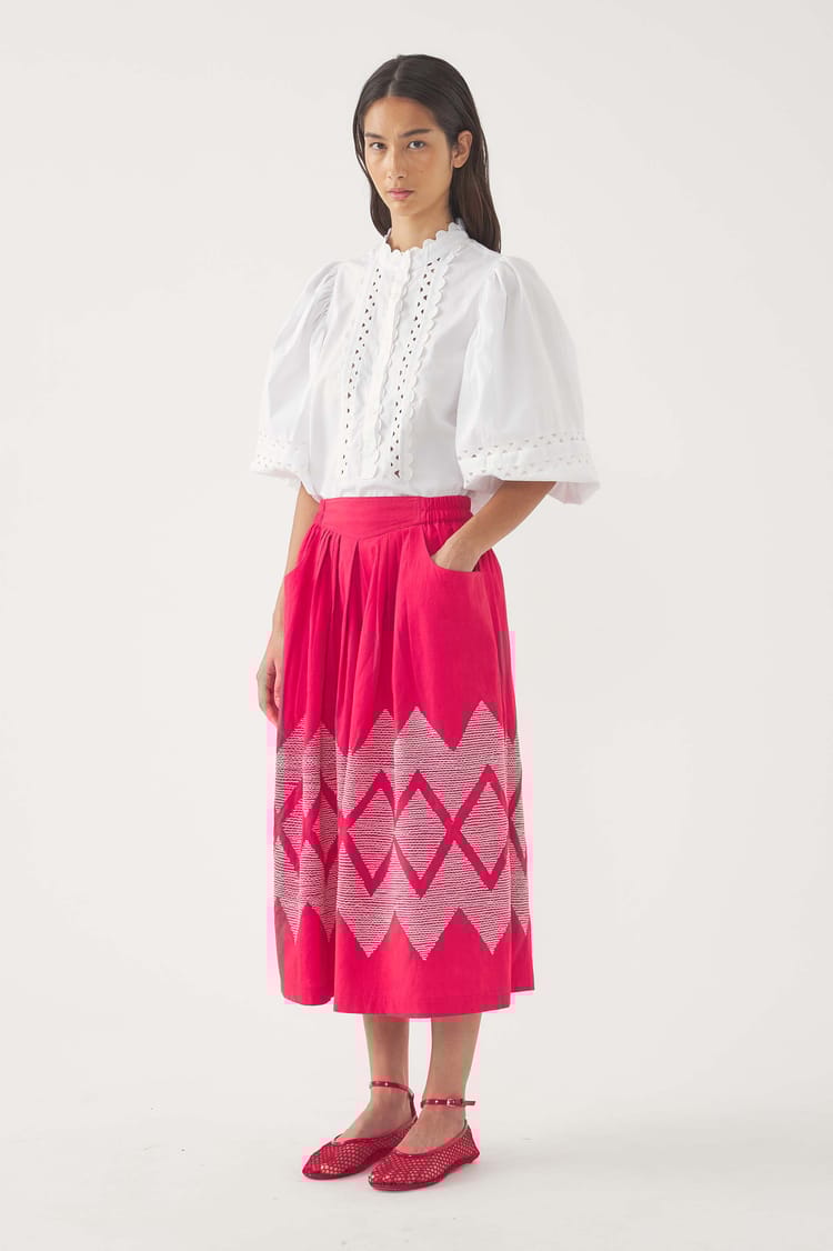 antik batik Blouse Romie