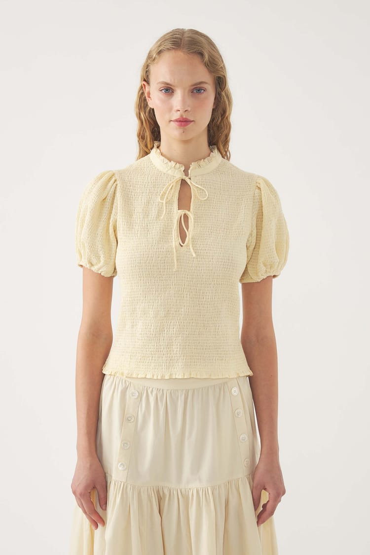 Antik Batik Blouse Smockée Angelo