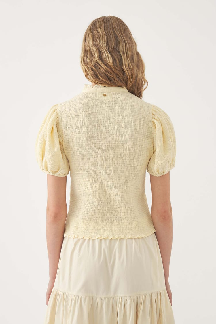 Antik Batik Blouse Smockée Angelo