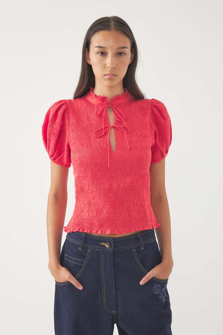 Antik Batik Blouse Smockée Angelo