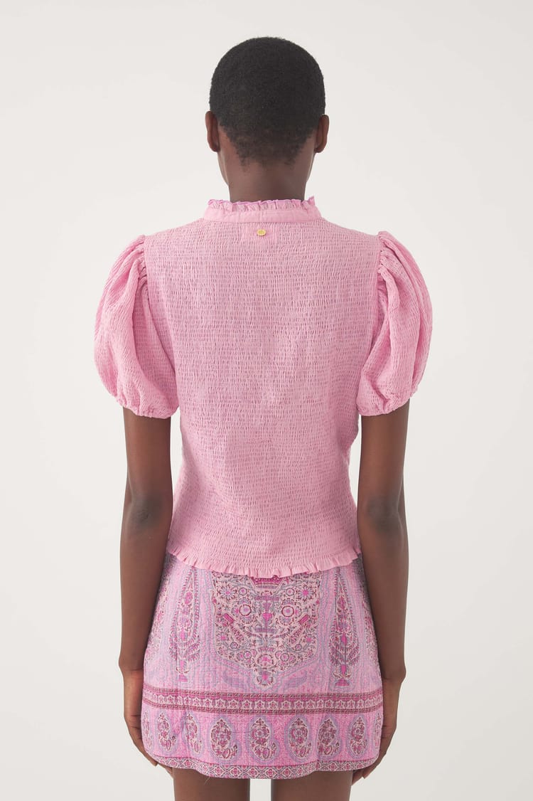 Antik Batik Blouse Smockée Angelo