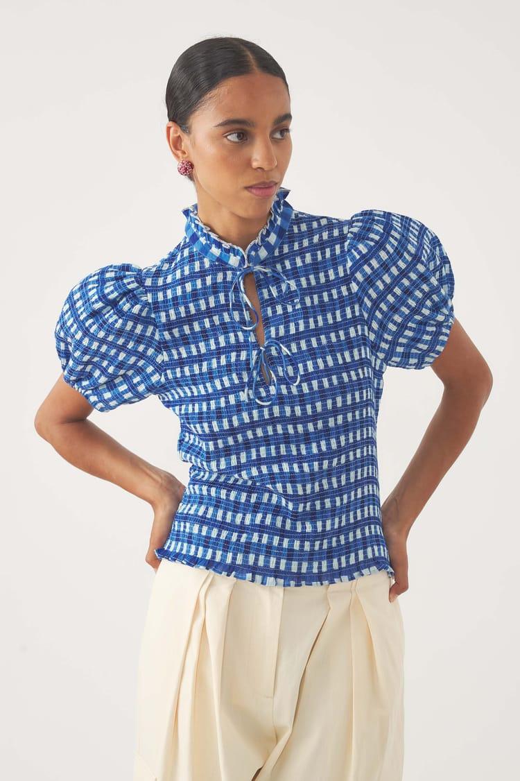 Antik Batik Blouse Smockée Polly