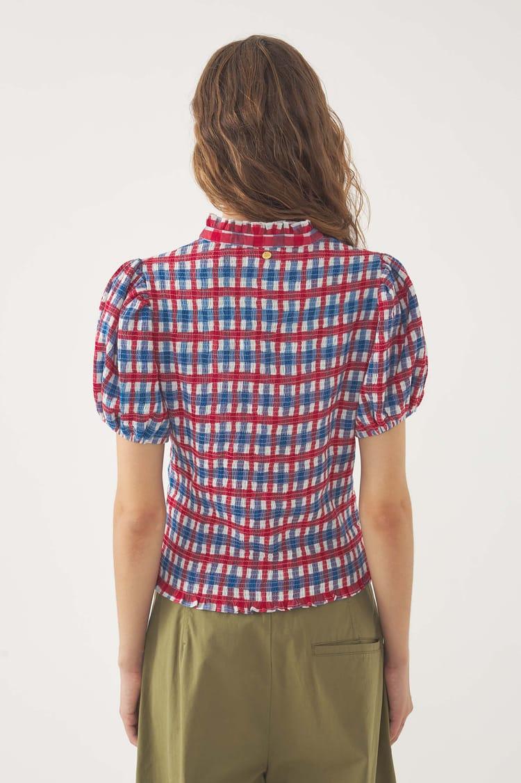 Antik Batik Blouse Smockée Polly