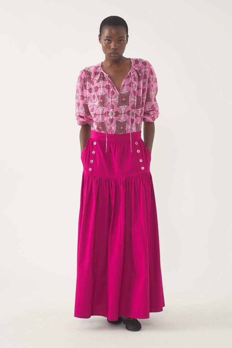 antik batik Blouse Tereza