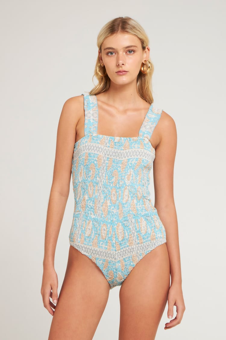 Antik Batik Body élastique Bleu Ciel