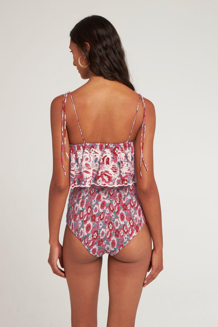 Antik Batik Body Smocké En Voile De Coton