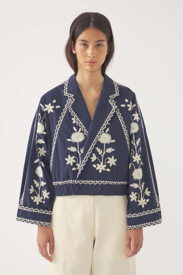 Antik Batik Bombers Brodé Winna