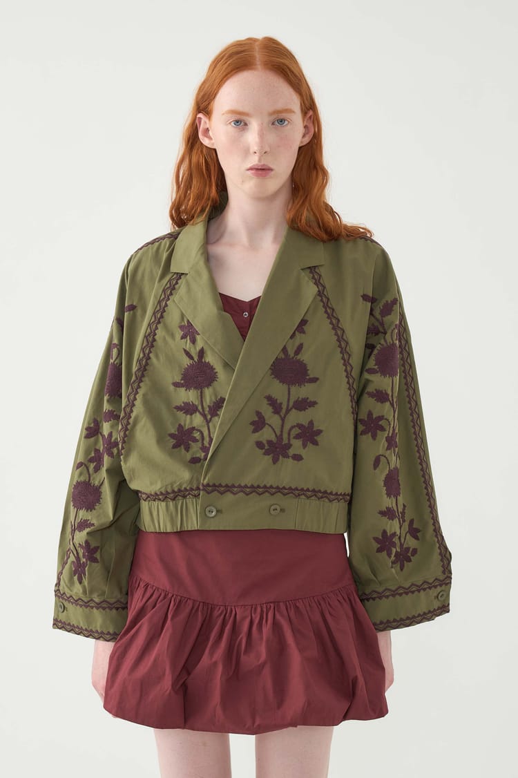 Antik Batik Bombers Brodé Winna