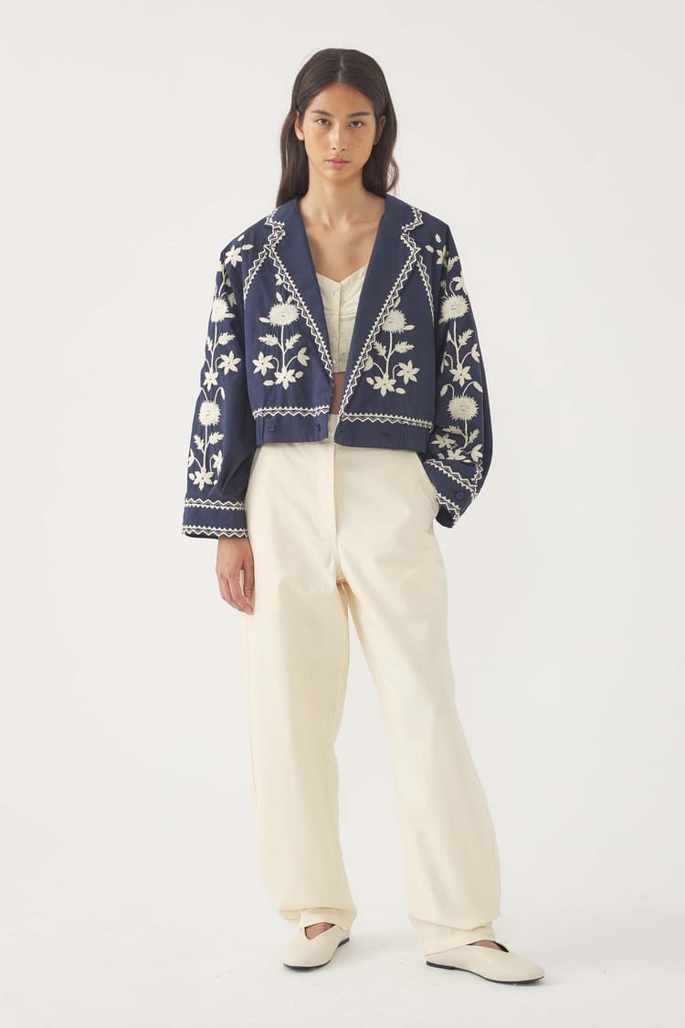 antik batik Bombers brodé Winna