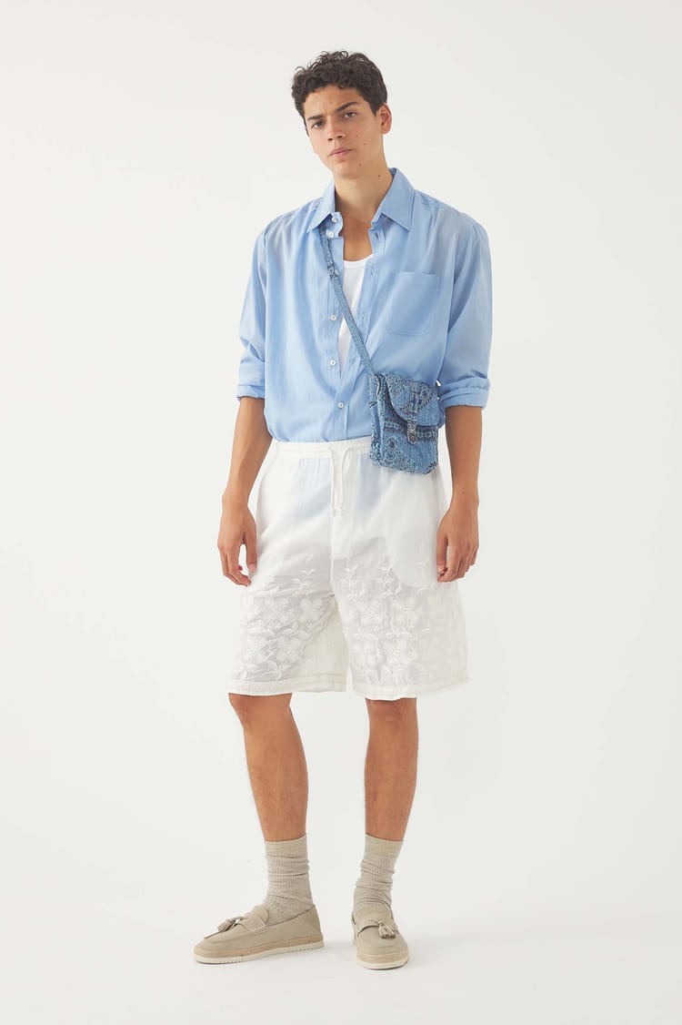 antik batik Chemise Angelo