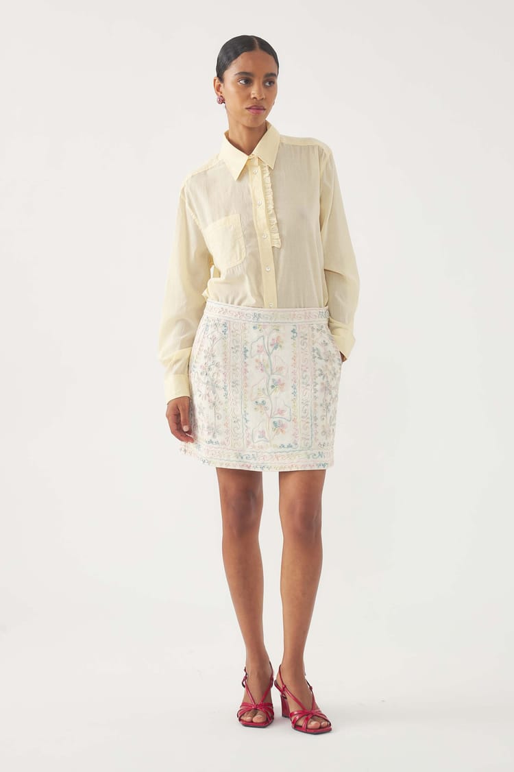 antik batik Chemise Angelo