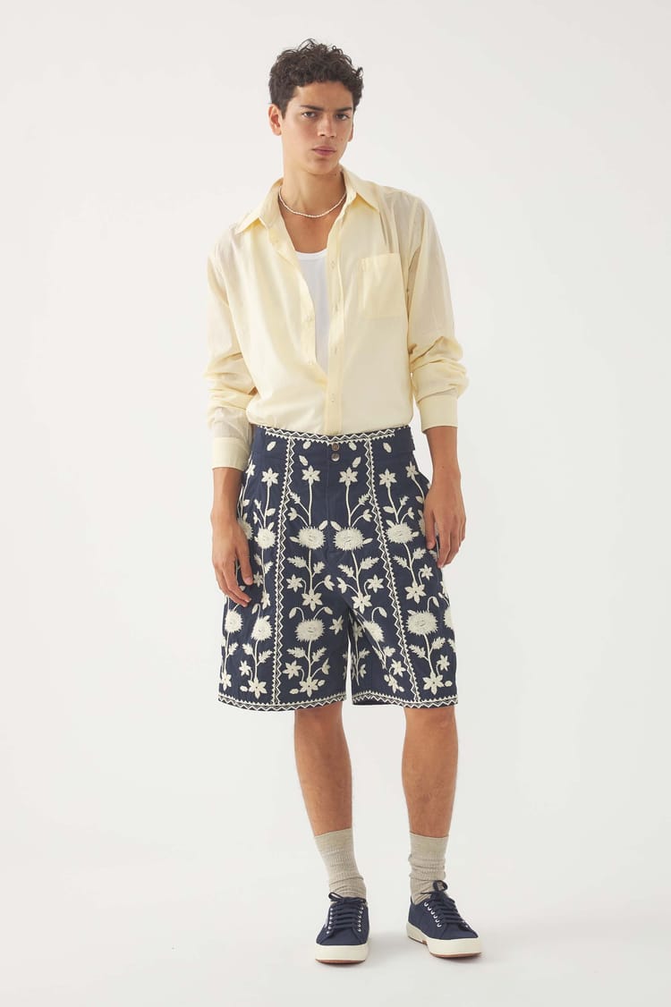 antik batik Chemise Angelo