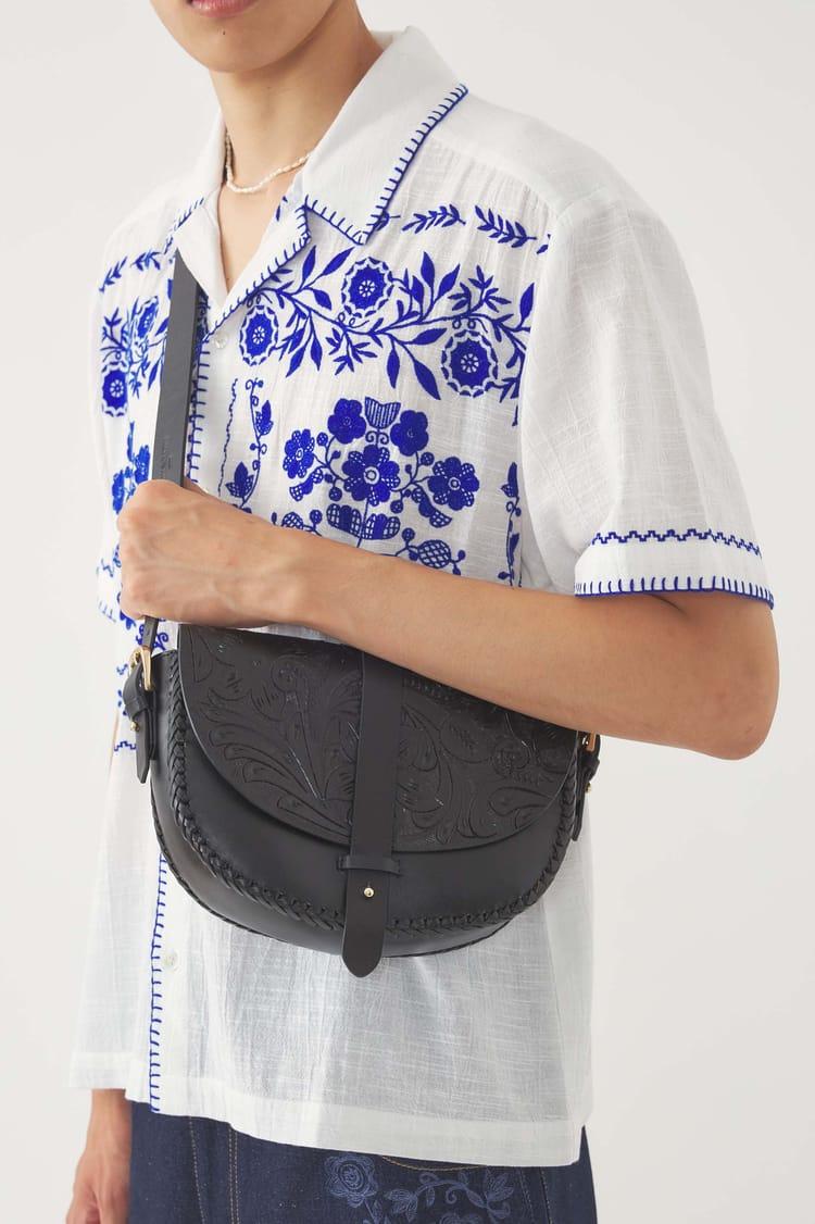 Antik Batik Chemise Brodée Mamie