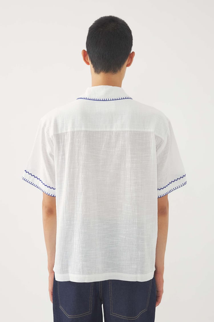 Antik Batik Chemise Brodée Mamie