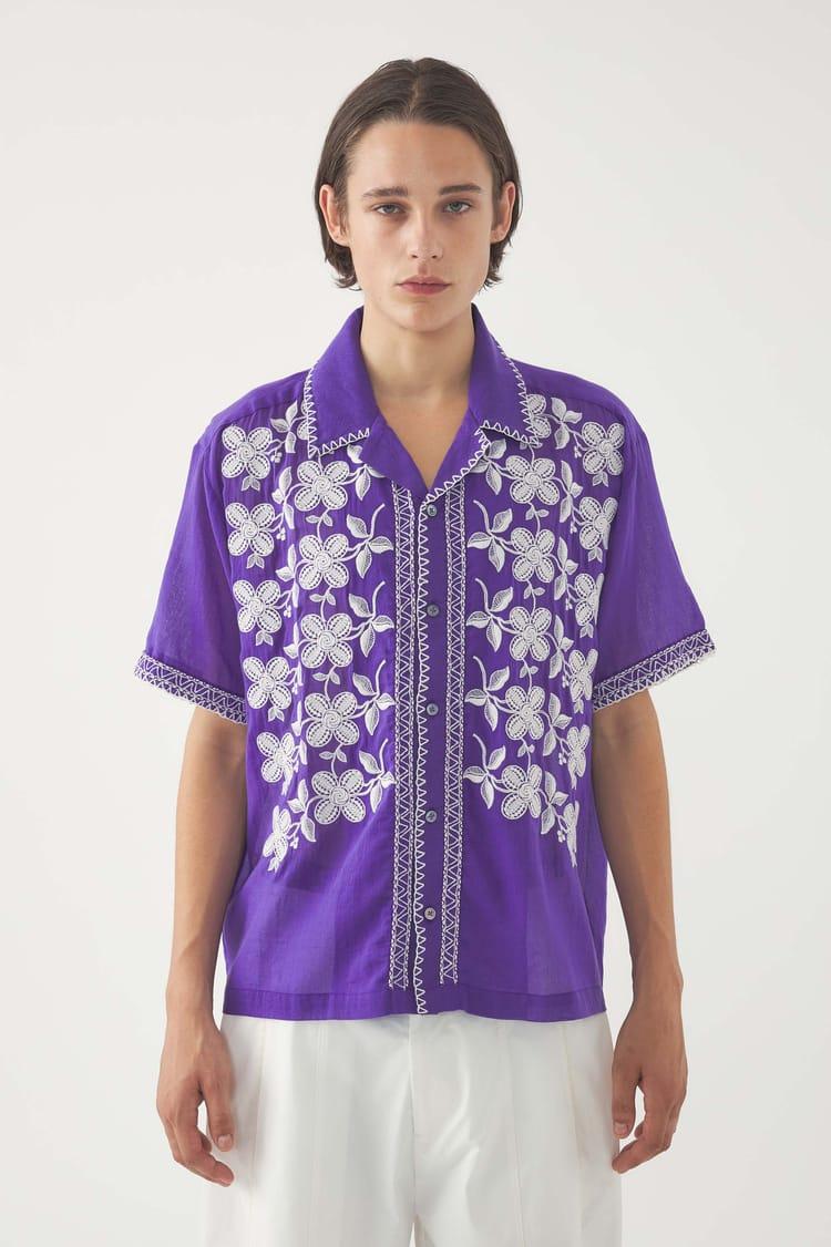 Antik Batik Chemise Brodée Suzane