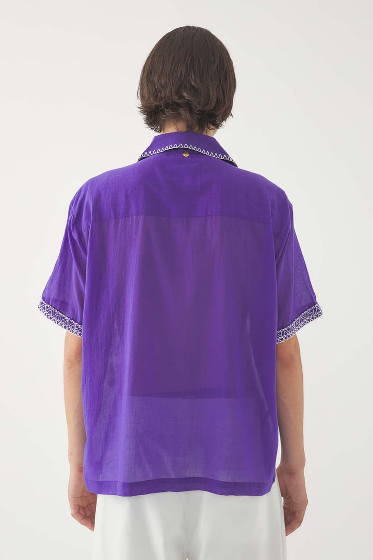 Antik Batik Chemise Brodée Suzane