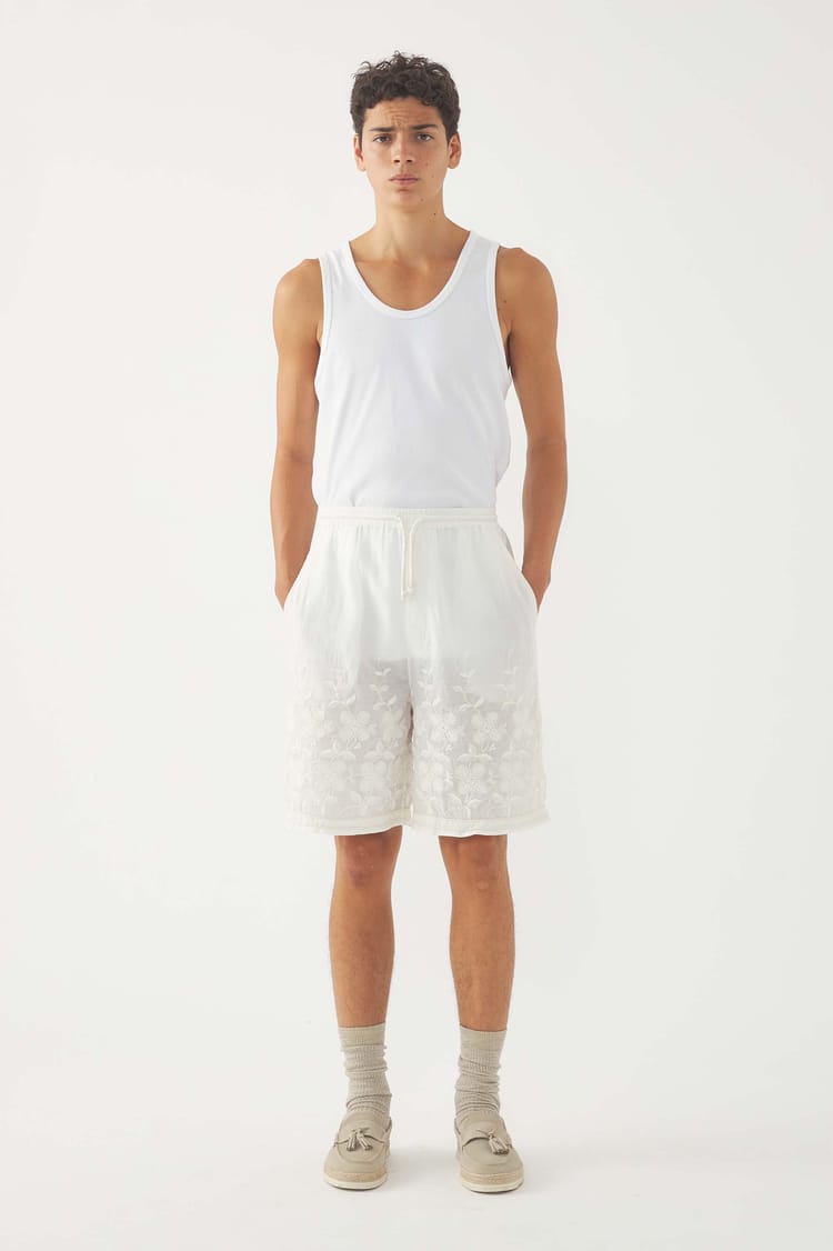 antik batik Chemise brodée Suzane