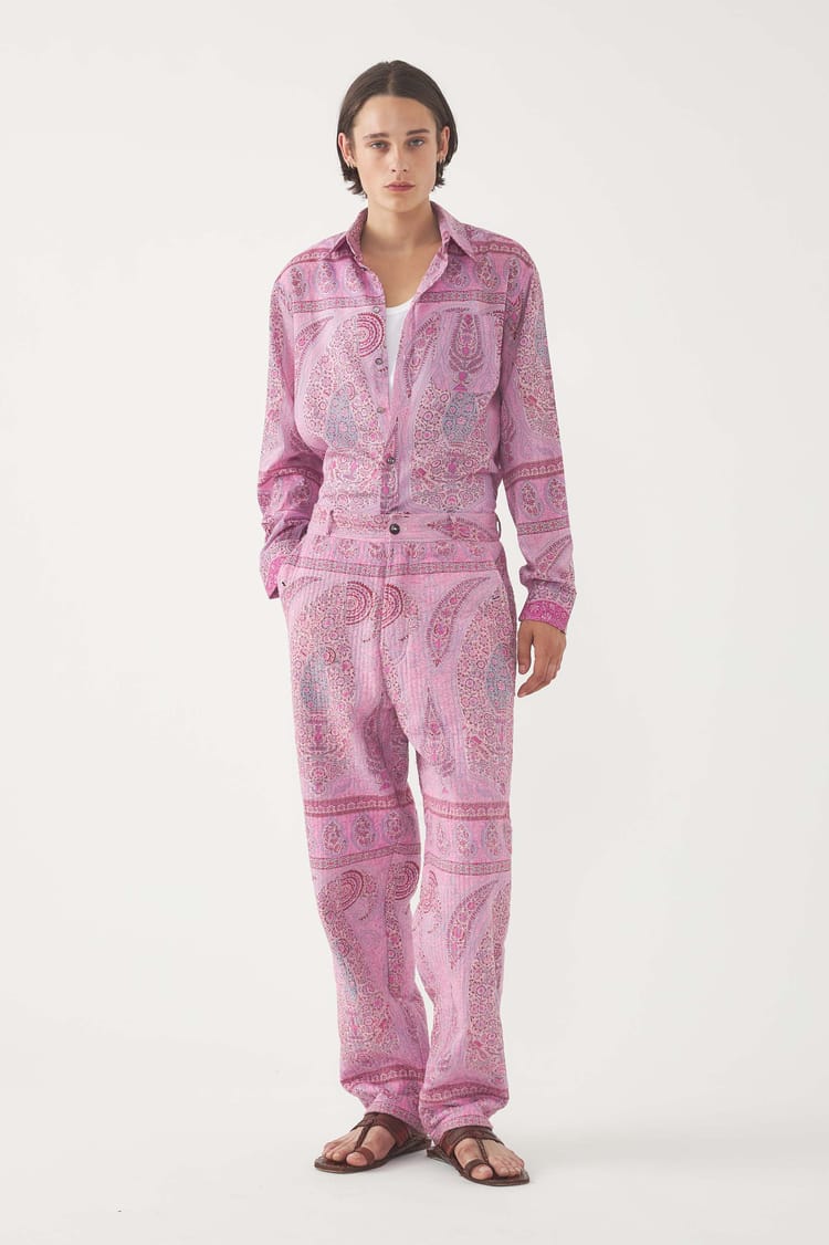 antik batik Chemise Taya