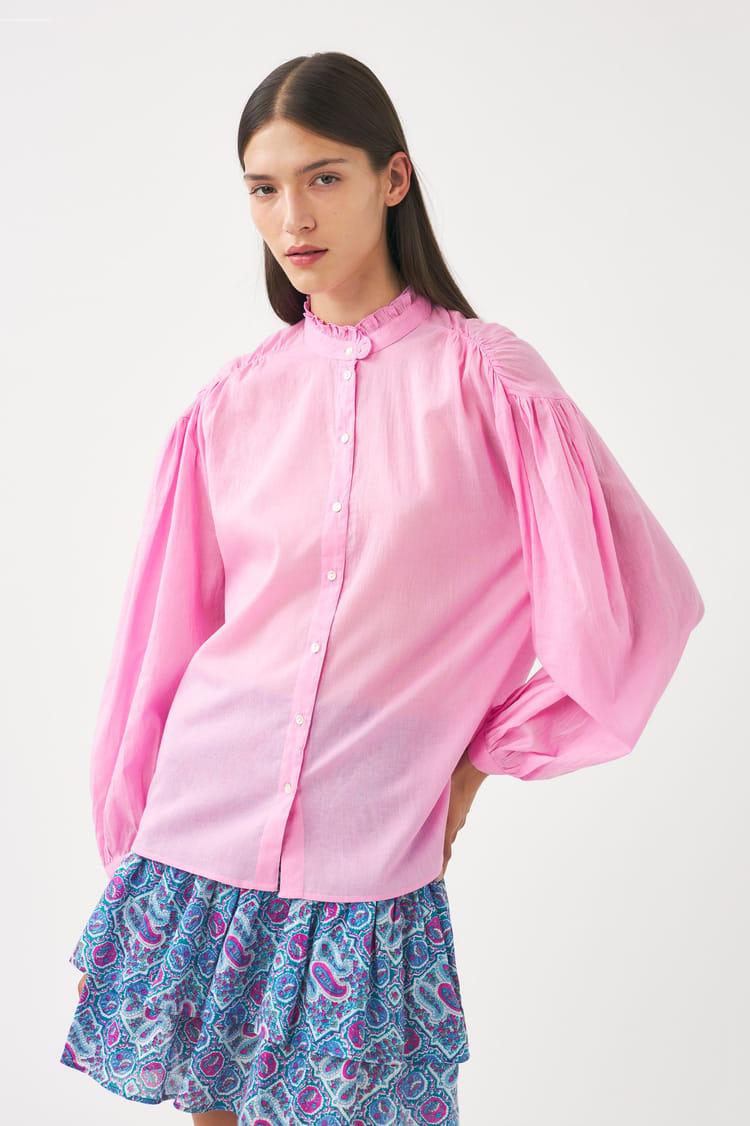 Antik Batik Chemisier Fluide Rose