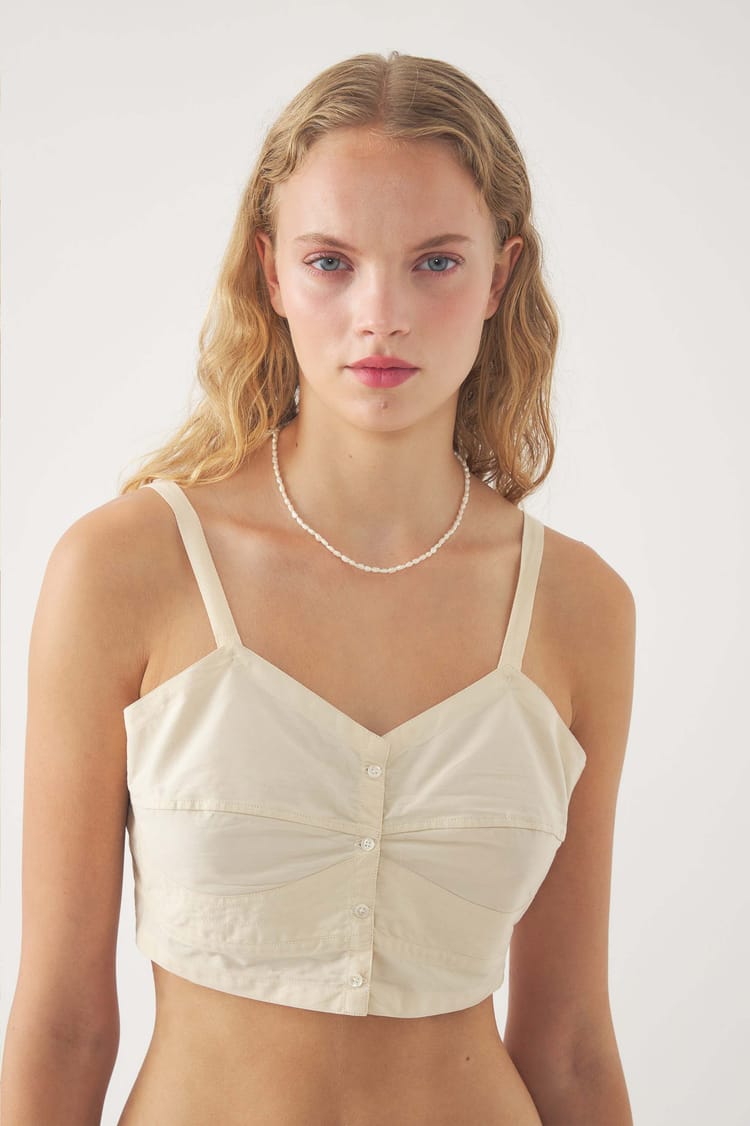 Antik Batik Crop Top Pam