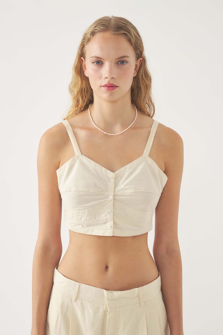 antik batik Crop top Pam