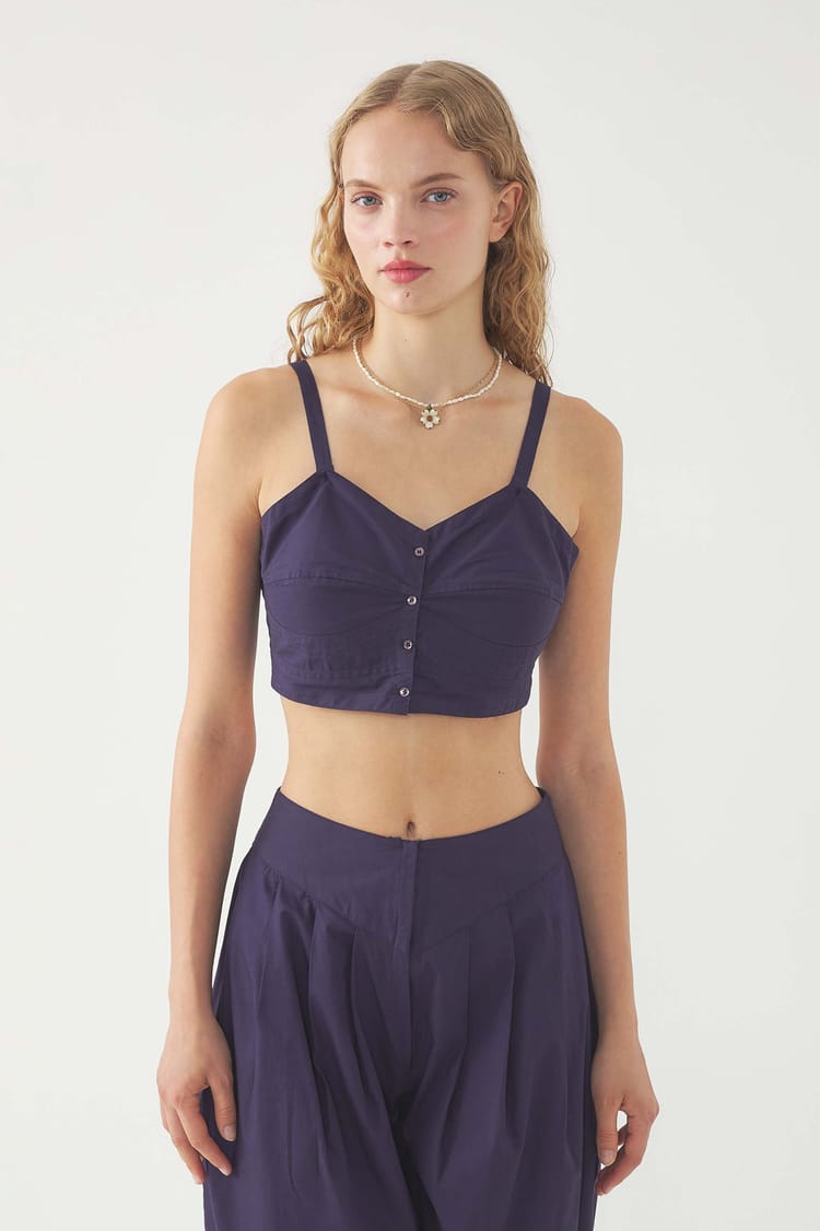 Antik Batik Crop Top Pam