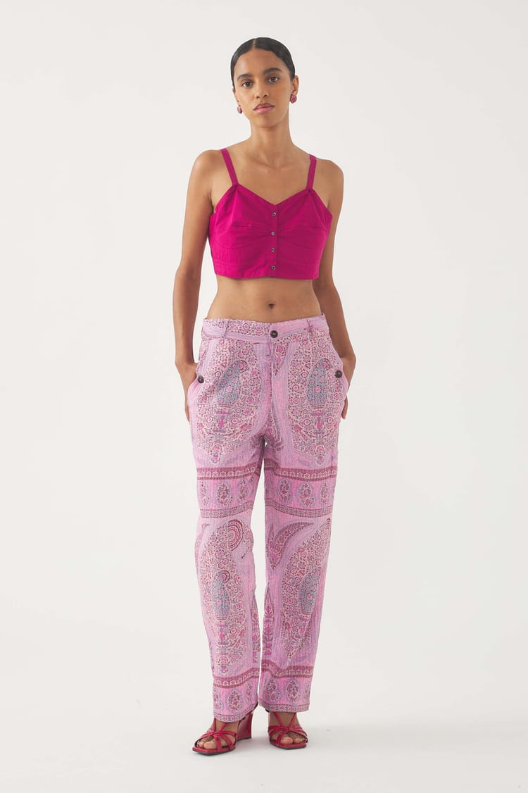 antik batik Crop top Pam