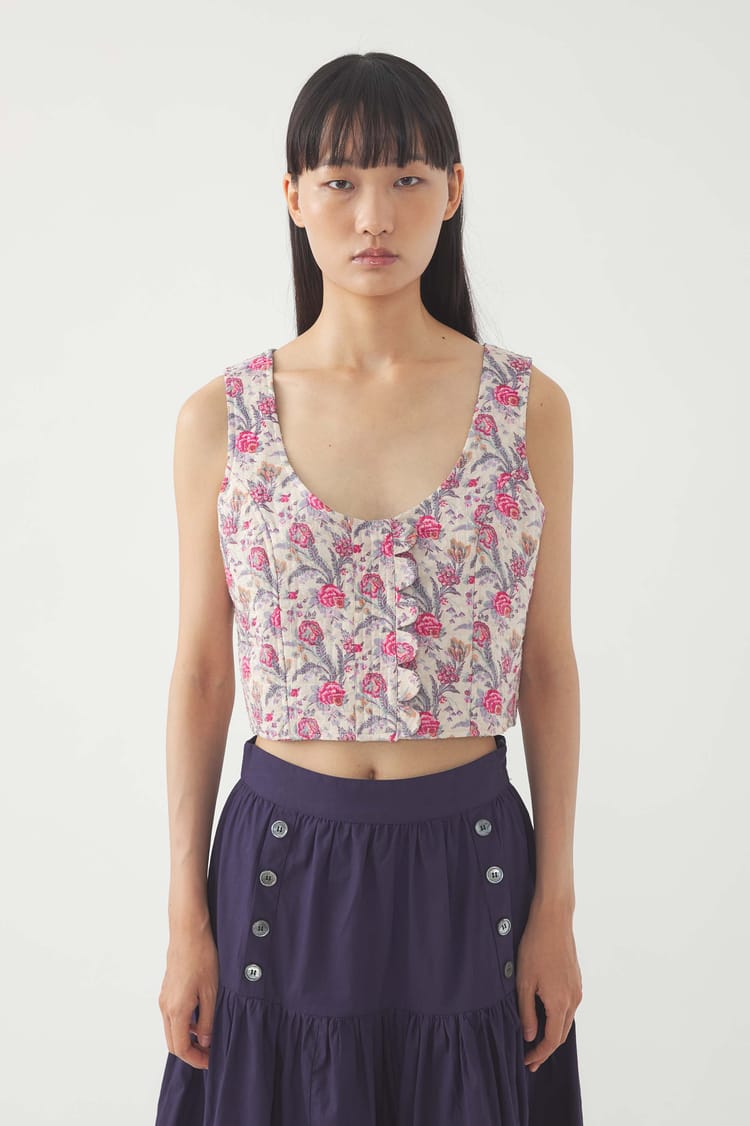 Antik Batik Gilet Antonia