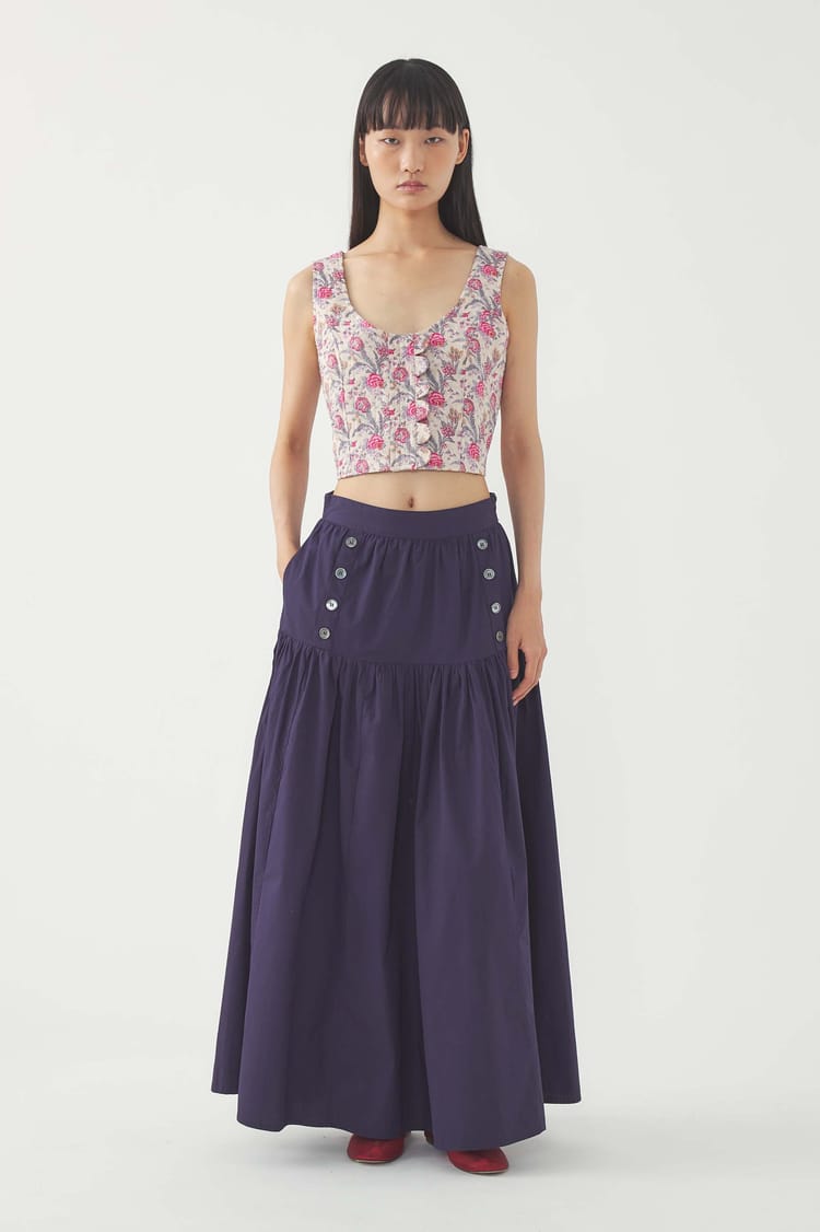 antik batik Gilet Antonia