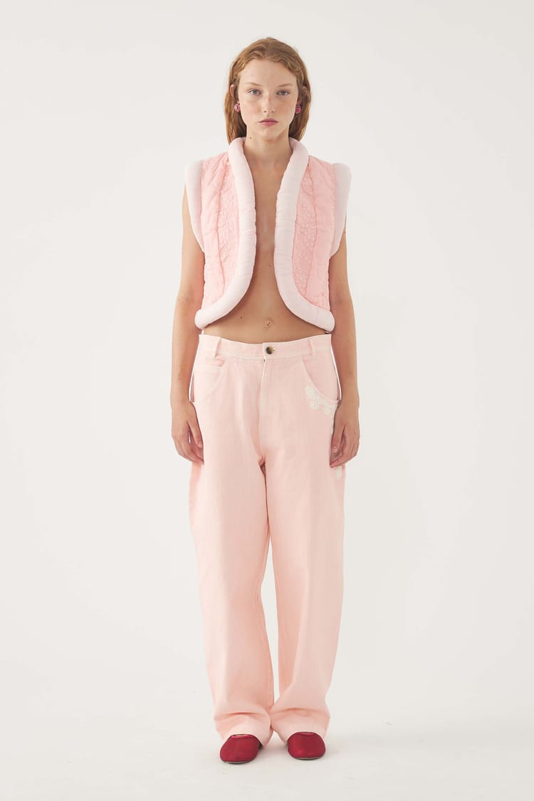 Antik Batik Gilet Brodé Adonis