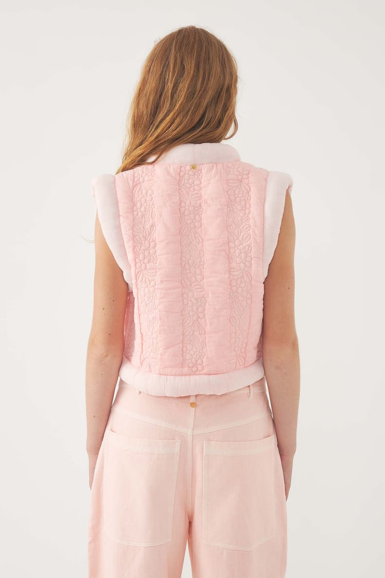 Antik Batik Gilet Brodé Adonis