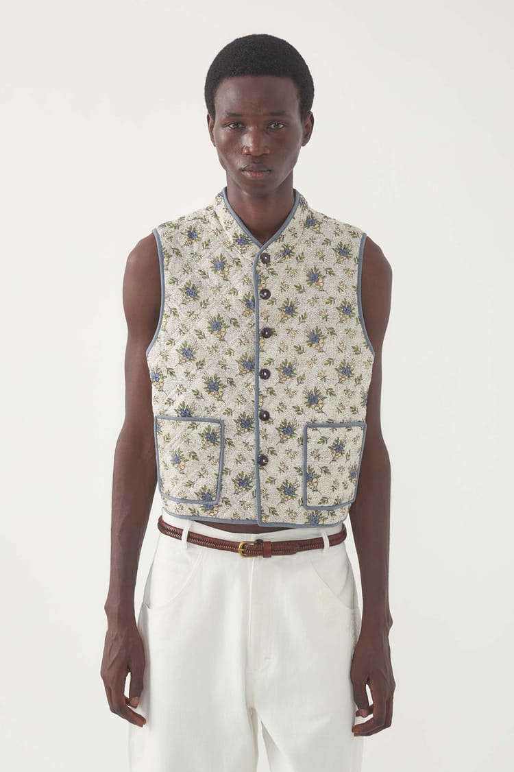 Antik Batik Gilet Pada