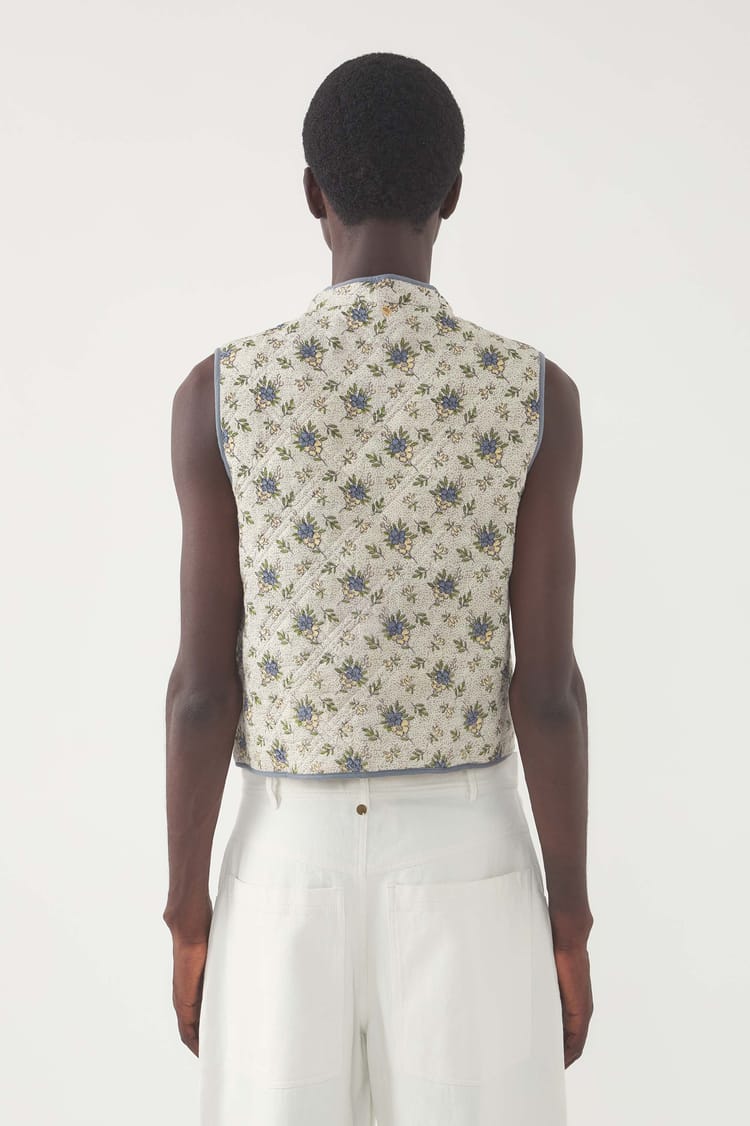 Antik Batik Gilet Pada