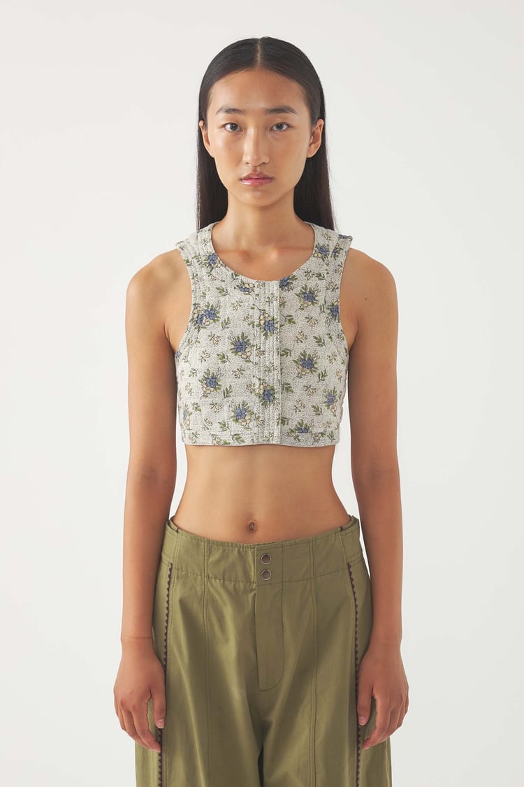 Antik Batik Gilet Pada