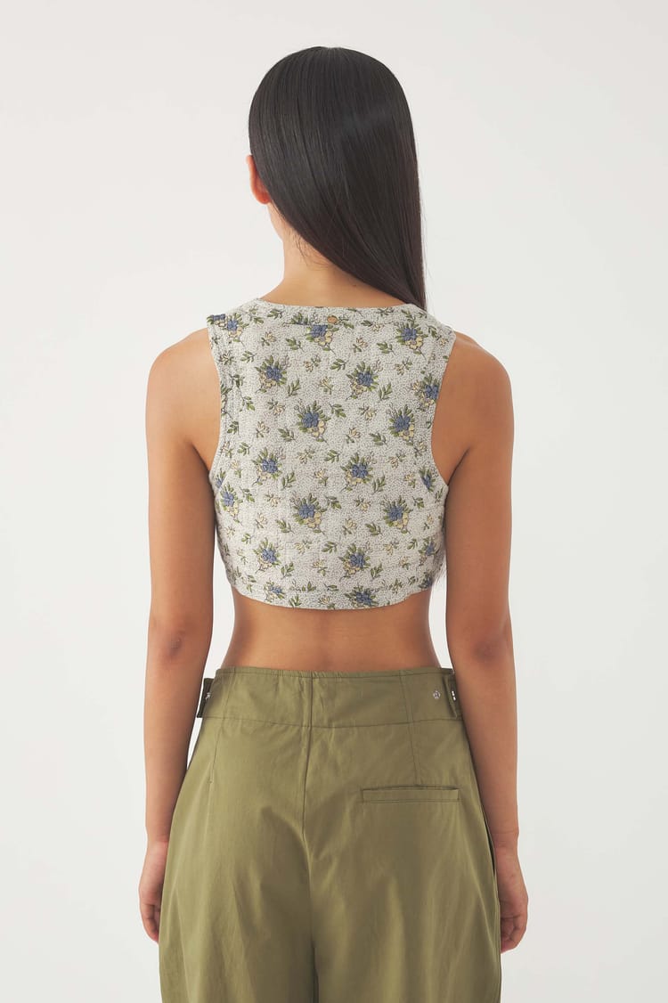 Antik Batik Gilet Pada