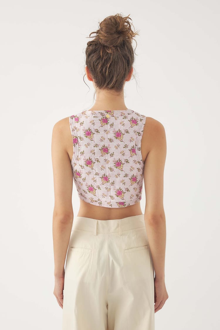 Antik Batik Gilet Pada